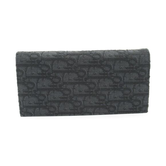 Dior Trotter Jacquard Long Wallet Black - Picture 3 of 6